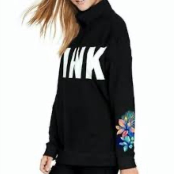 PINK Victoria's Secret Half Zip Pullover Sweater Size XS - Picture 10 of 10